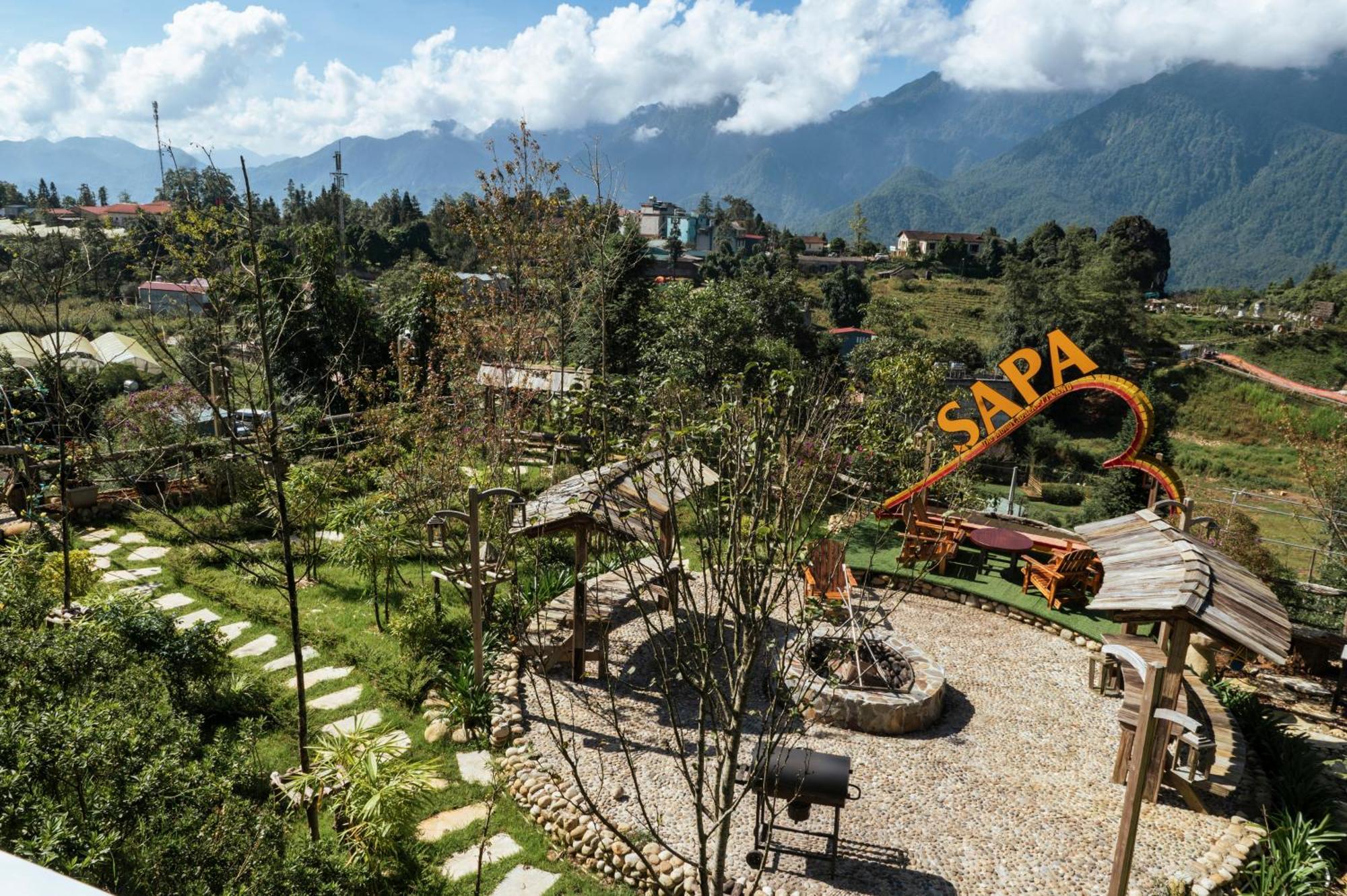 The Mong Garden Homestay Sapa Exteriör bild